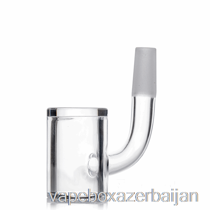 Vape Azerbaijan MJ Arsenal 10mm PREMIUM QUARTZ LARGE Bucket Banger Silver - HALF WELD